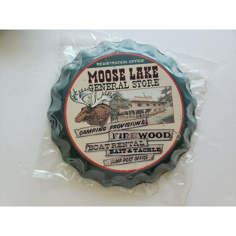 Bottle Cap Moose Lodge Vintage Rustic Retro Metal Ohio‎ Wholesale Inc